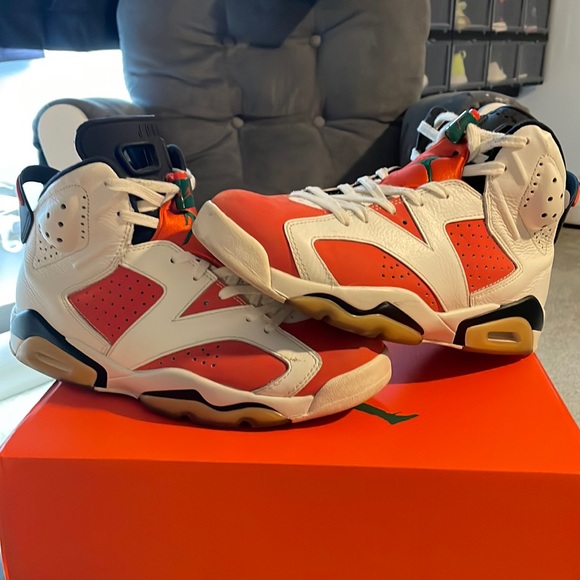 Jordan 6 Gatorade size 7.5 used - Picture 1 of 6